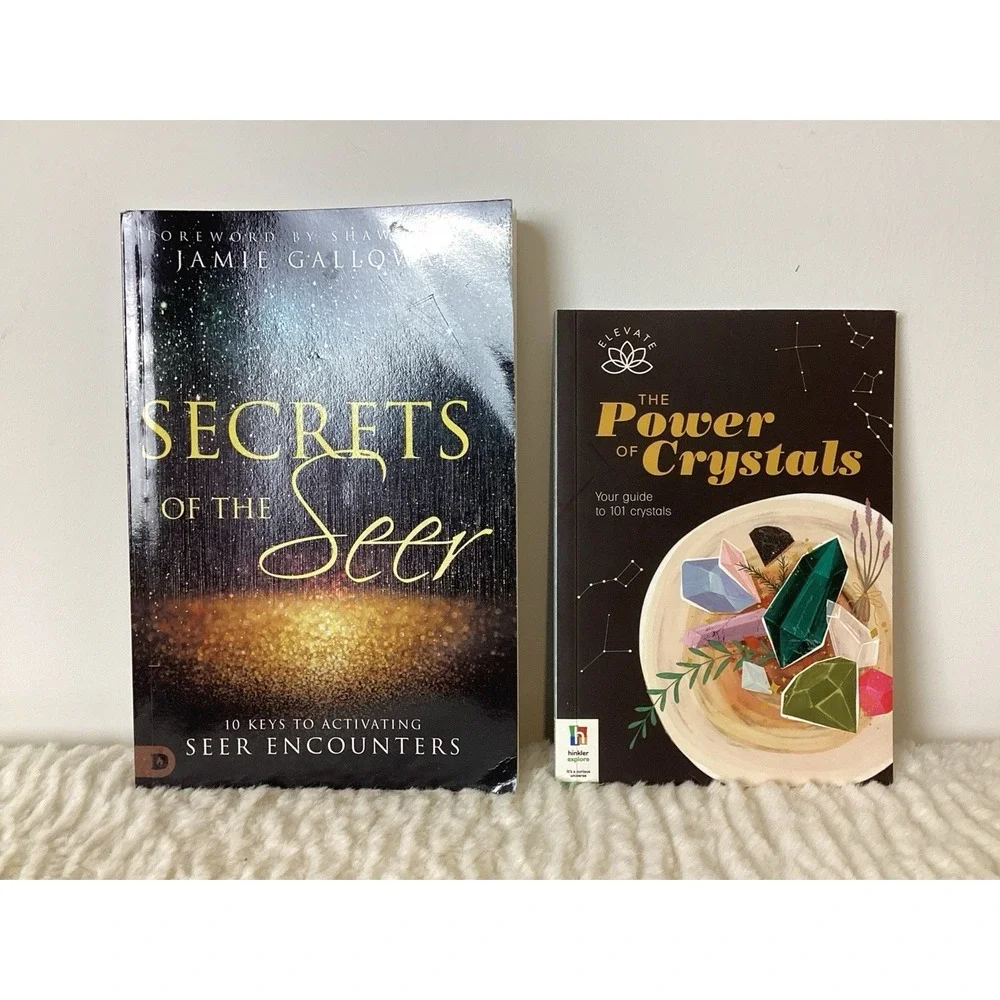 Secrets of the Seer & The Power of Crystals Books,  J. Galloway, Hinkler Explore